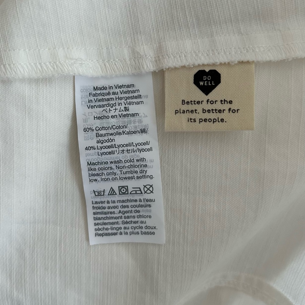 New Madewell Denim Cap-Sleeve Button-Front Dress … - image 8